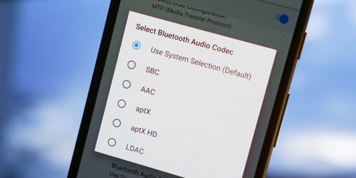 Como cambiar el codec Bluetooth de un movil Android