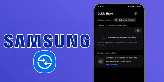 Cómo compartir archivos con Quick Share desde un Samsung