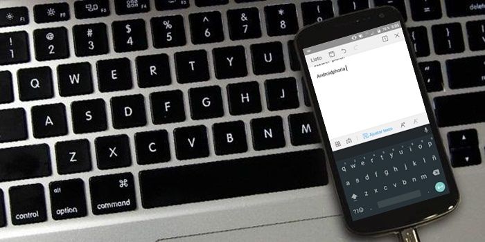 Cómo conectar un teclado USB en Android