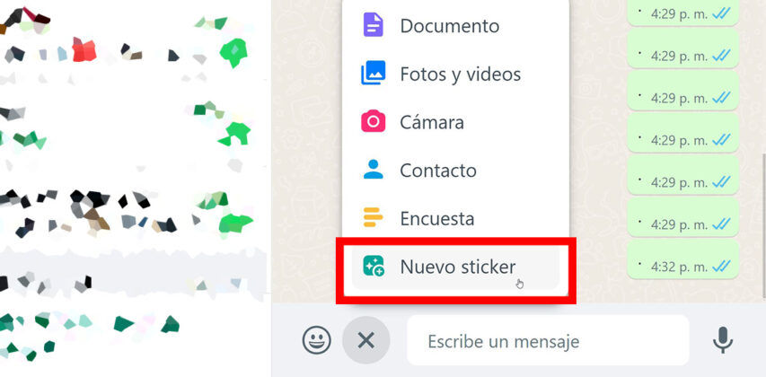 Cómo crear stickers de WhatsApp con fotos en tu PC sin aplicaciones 2