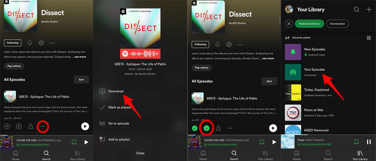 Cómo descargar podcasts de Spotify paso a paso