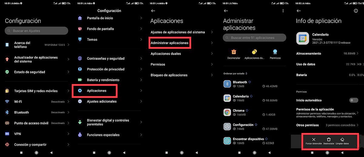 Como desinstalar aplicaciones en Android por ajustes