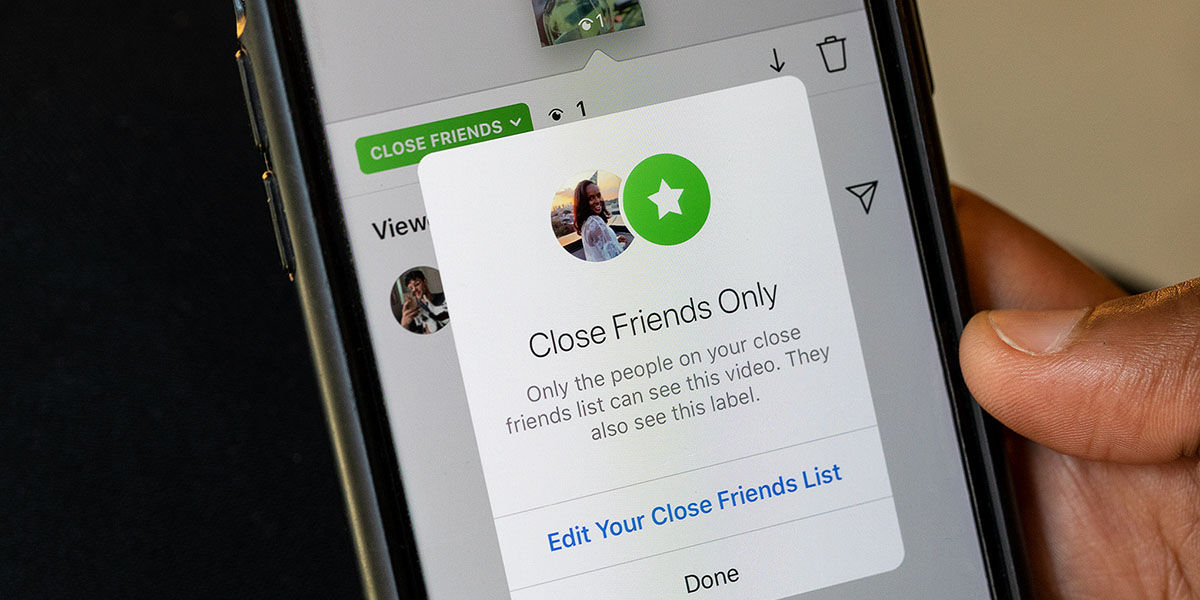 Como editar la lista de mejores amigos Instagram