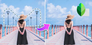 Cómo eliminar objetos de fotos gratis con Snapseed