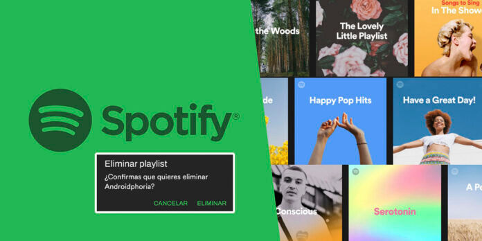 Cómo eliminar una playlist de Spotify desde el móvil o PC