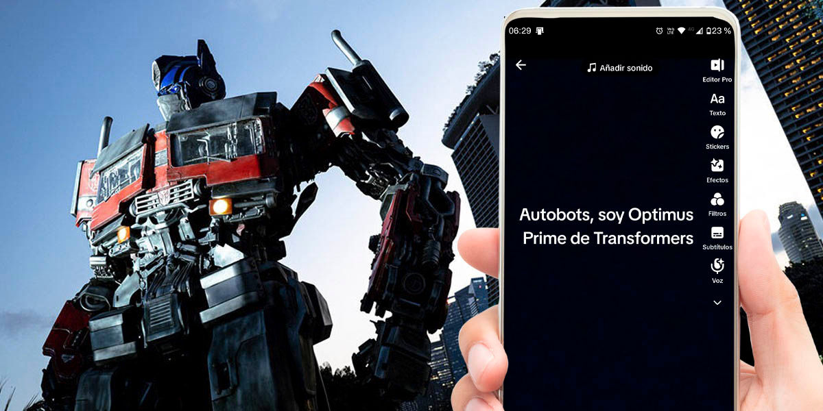 Voz do Optimus Prime vai narrar seus vídeos no TikTok - Canaltech