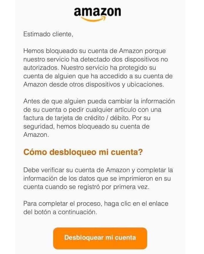 Como funciona la estafa de Amazon