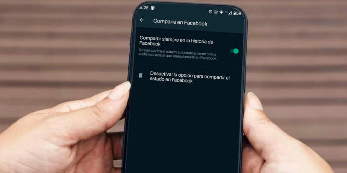 Cómo evitar que se compartan tus estados de WhatsApp en Facebook
