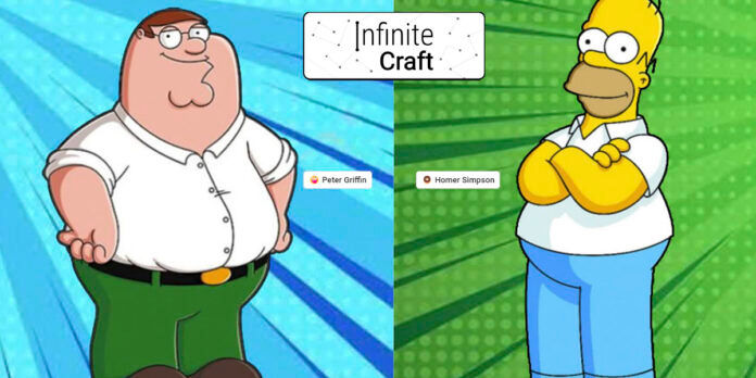 Cómo hacer Homero Simpson y Peter Griffin en Infinite Craft