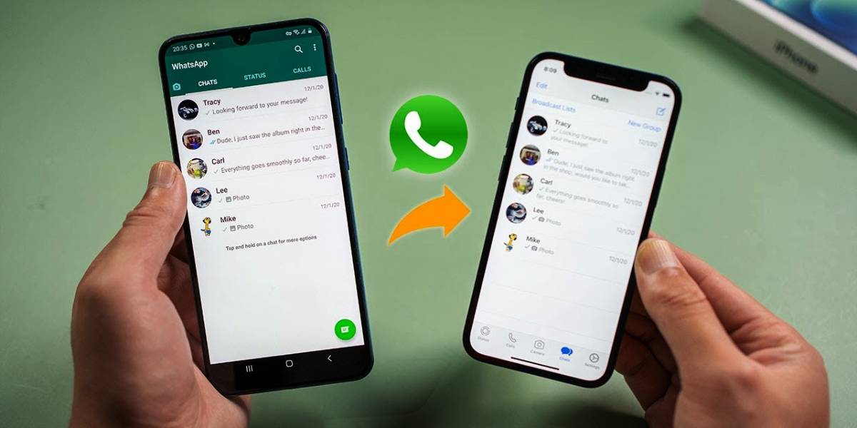 Cómo migrar whatsapp desde android a iPhone