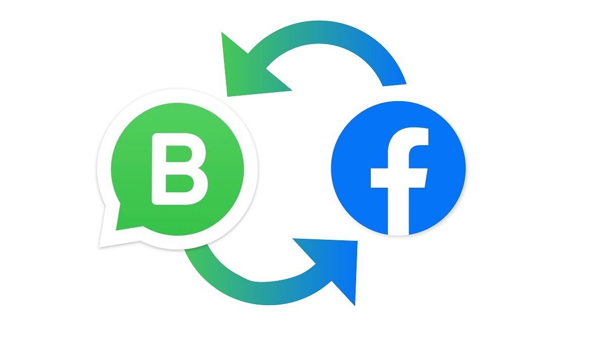Como puedo sincronizar la informacion entre WhatsApp Business y Facebook