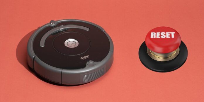 Como restablecer de fabrica tu aspiradora Roomba