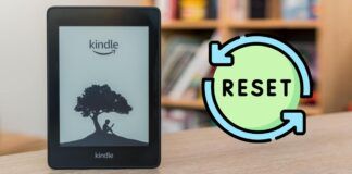 Cómo restablecer de fábrica un Amazon Kindle