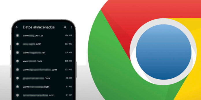 Cómo saber qué páginas web ocupan más espacio en Chrome de Android