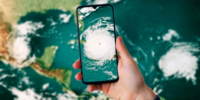 Cómo seguir huracanes en tiempo real desde Android