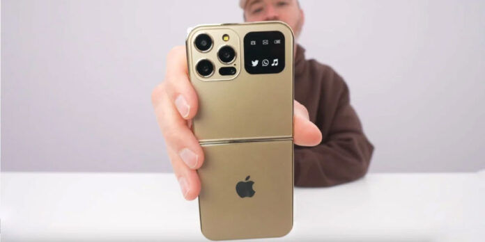 ¿Cómo sería el iPhone 15 plegable? Un youtuber lo hace realidad