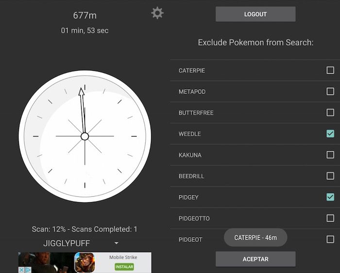 Compass for Pokemon