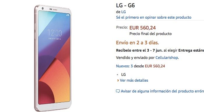 Comprar LG G6 barato oferta