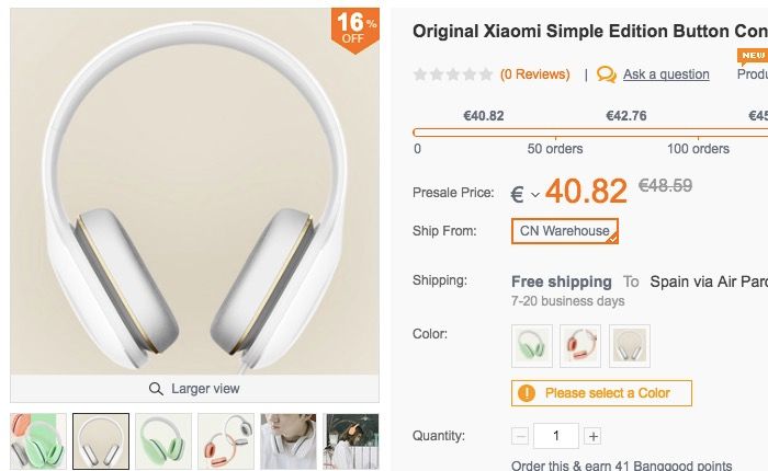 Comprar auriculares Xiaomi Simple baratos
