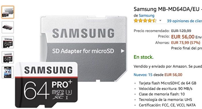 Comprar la mejor microSD para el Galaxy S8
