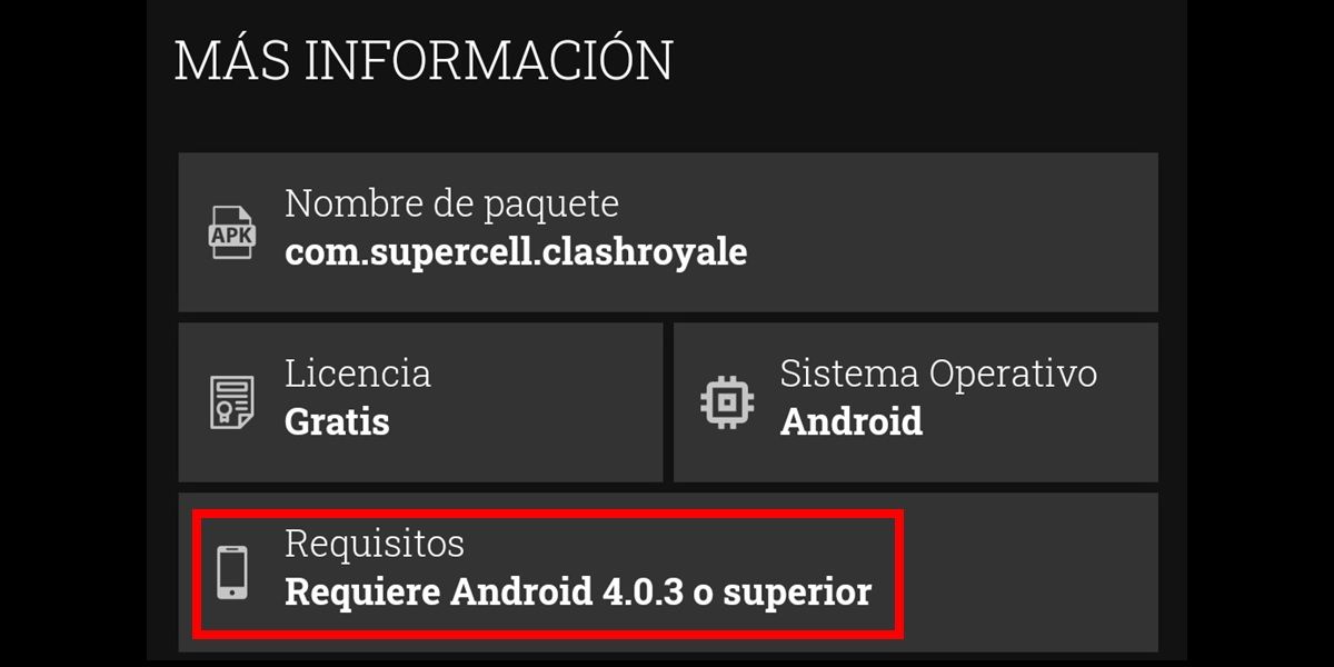 Confirma que la app es compatible con la version de Android de tu movil