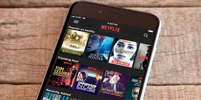 Contratar Netflix iPhone App Store