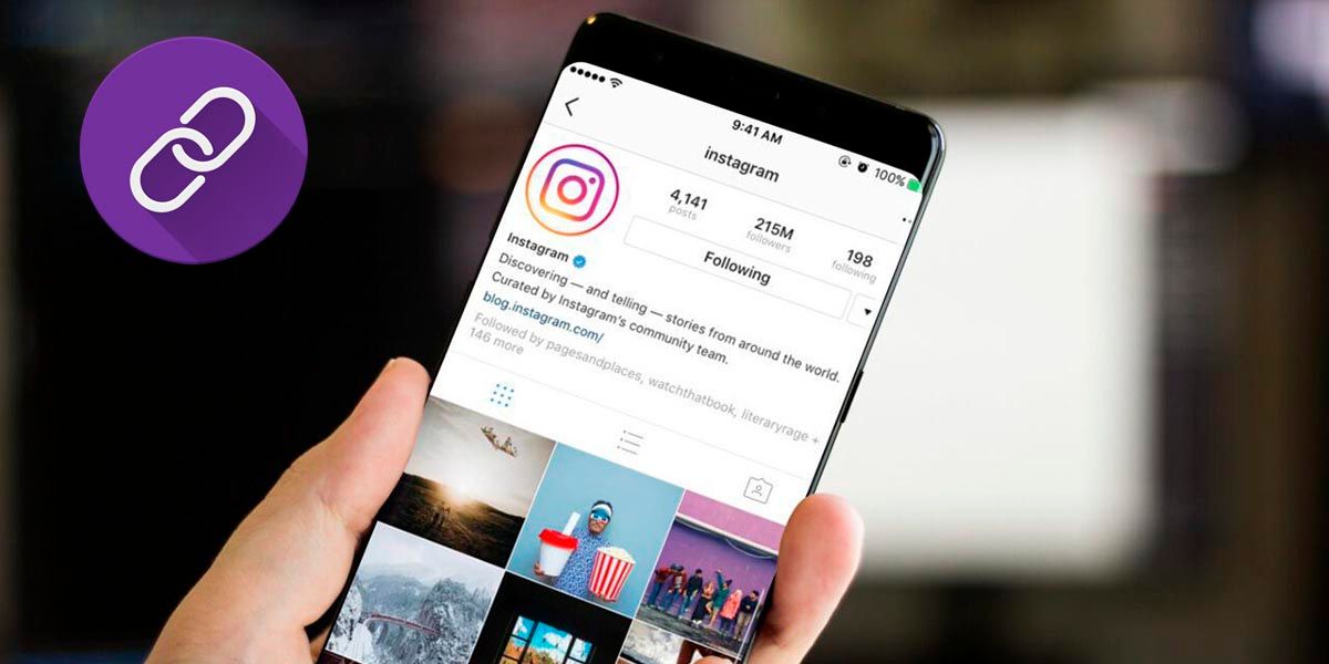 Crear link de tu perfil de Instagram