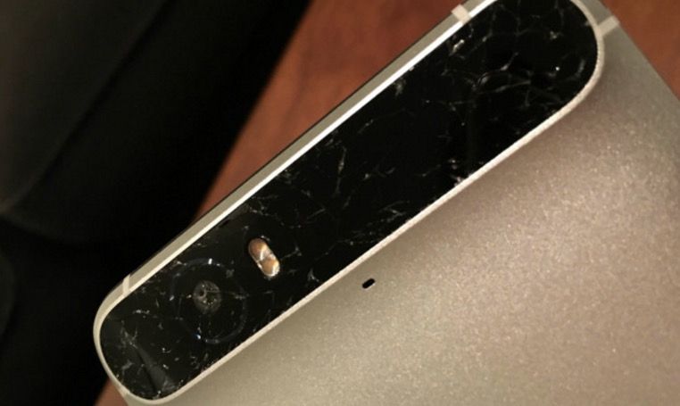Cristal trasero del Nexus 6P se rompe