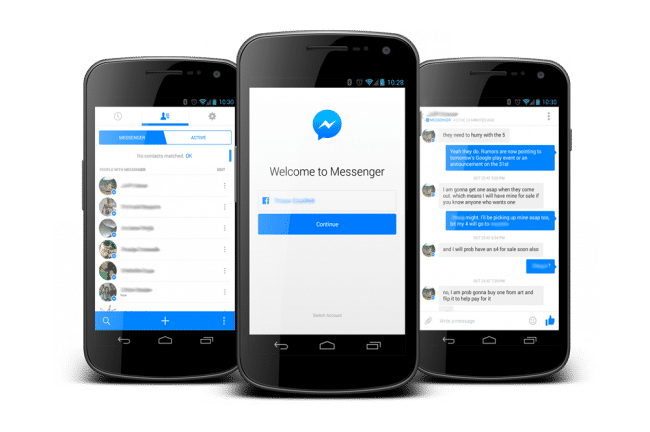 Cómo desactivar Facebook Messenger en Android