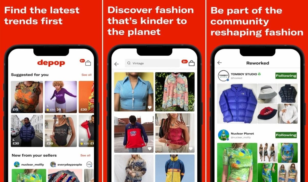 Depop la aplicación para comprar y vender ropa
