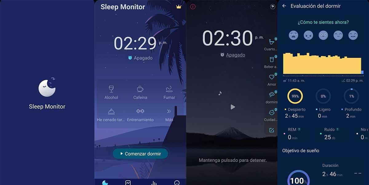 Descansa y duerme mejor con Sleep Monitor