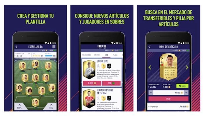 Descargar la app de FIFA 18 para Android