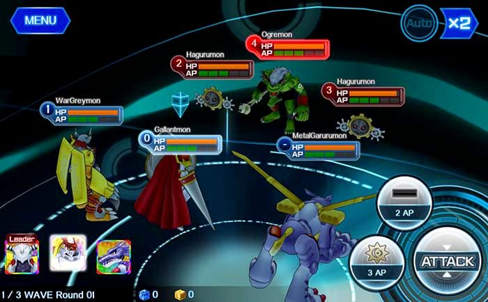 Digimon Links Gameplay