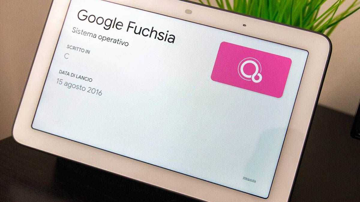 Dispositivos que recibiran Google Fuchsia OS