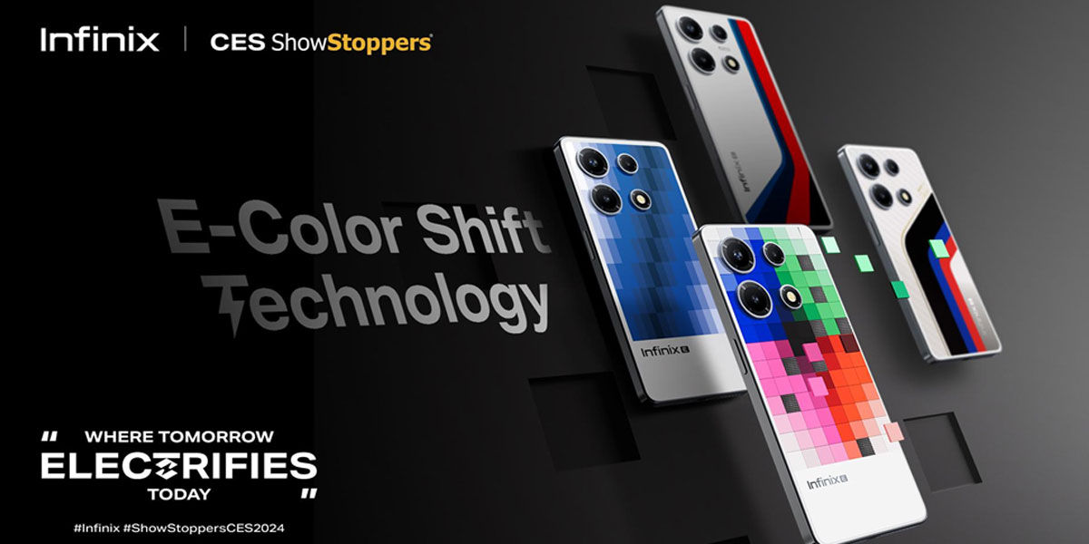 E-Color Shift: la nueva tecnología presentada por Infinix que cambiará el color de sus móviles