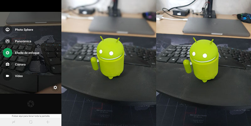 Efecto bokeh pixel cualquier Android