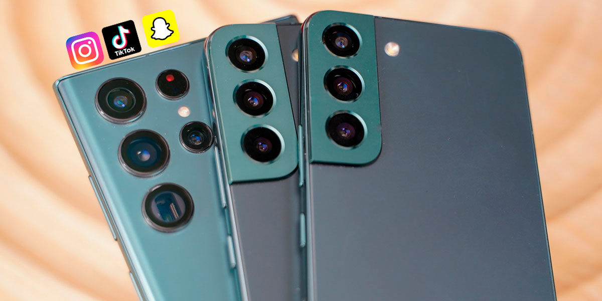 El Galaxy S22 saca buenas fotos en Instagram y TikTok como el iPhone