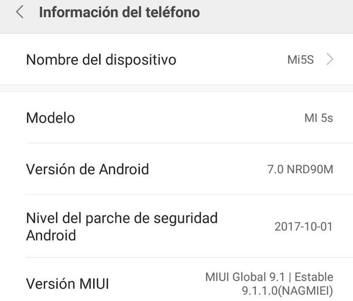 El Xiaomi Mi 5s recibe la versión global de MIUI 9