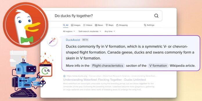 El buscador DuckDuckGo incorpora su propio ChatGPT con DuckAssist