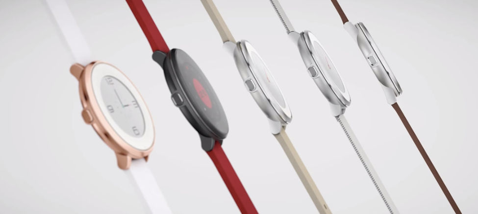 El smartwatch más delgado es Pebble Time Round