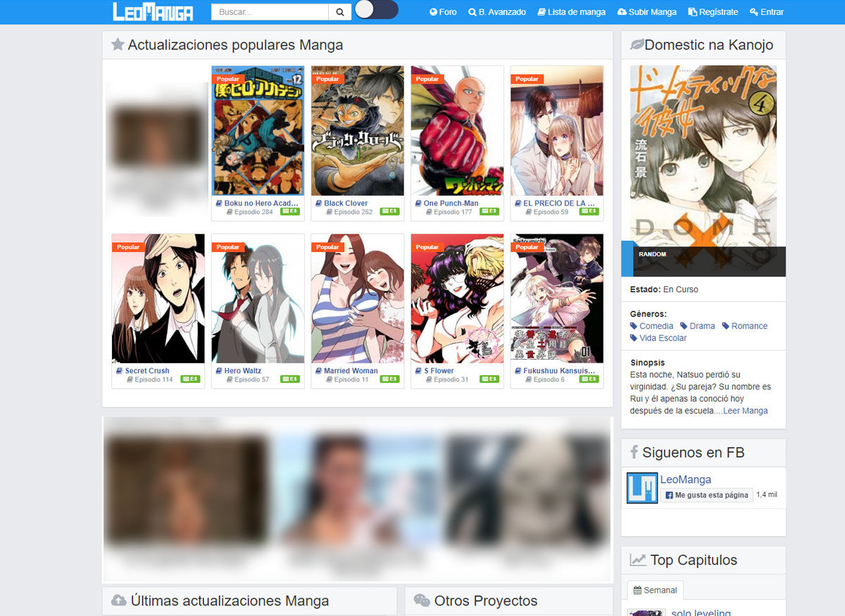 En LeoManga podrás leer todos los cómics japoneses, chinos o coreanos que quieras gratis y en español