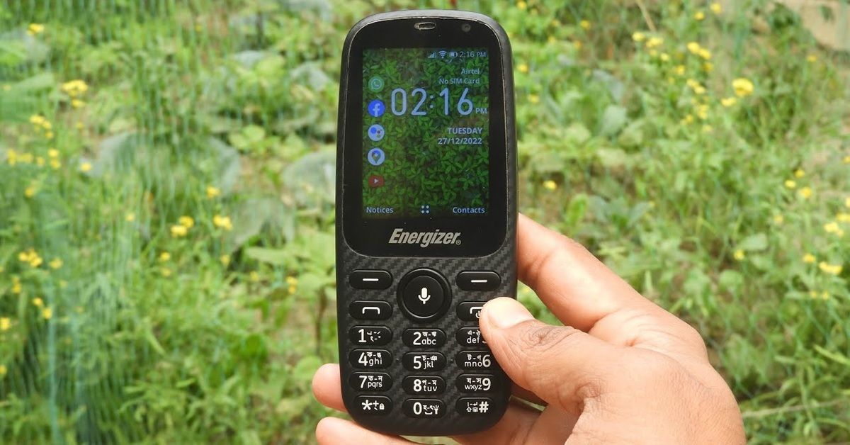 Energizer E242S un telefono barato para usar whatsapp