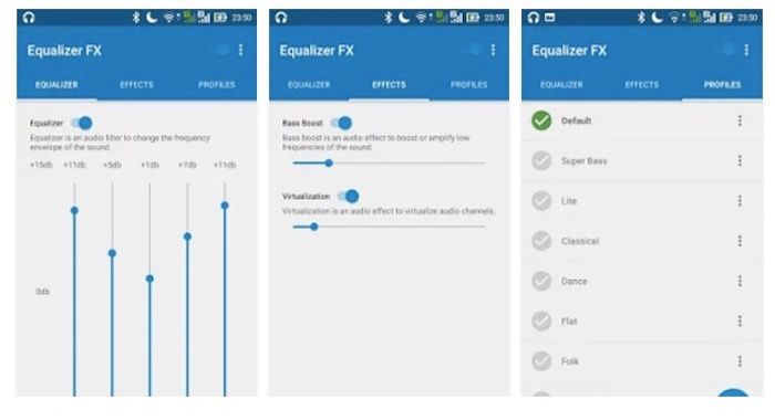 Equalizer FX Pro aplicacion mejorar sonido android
