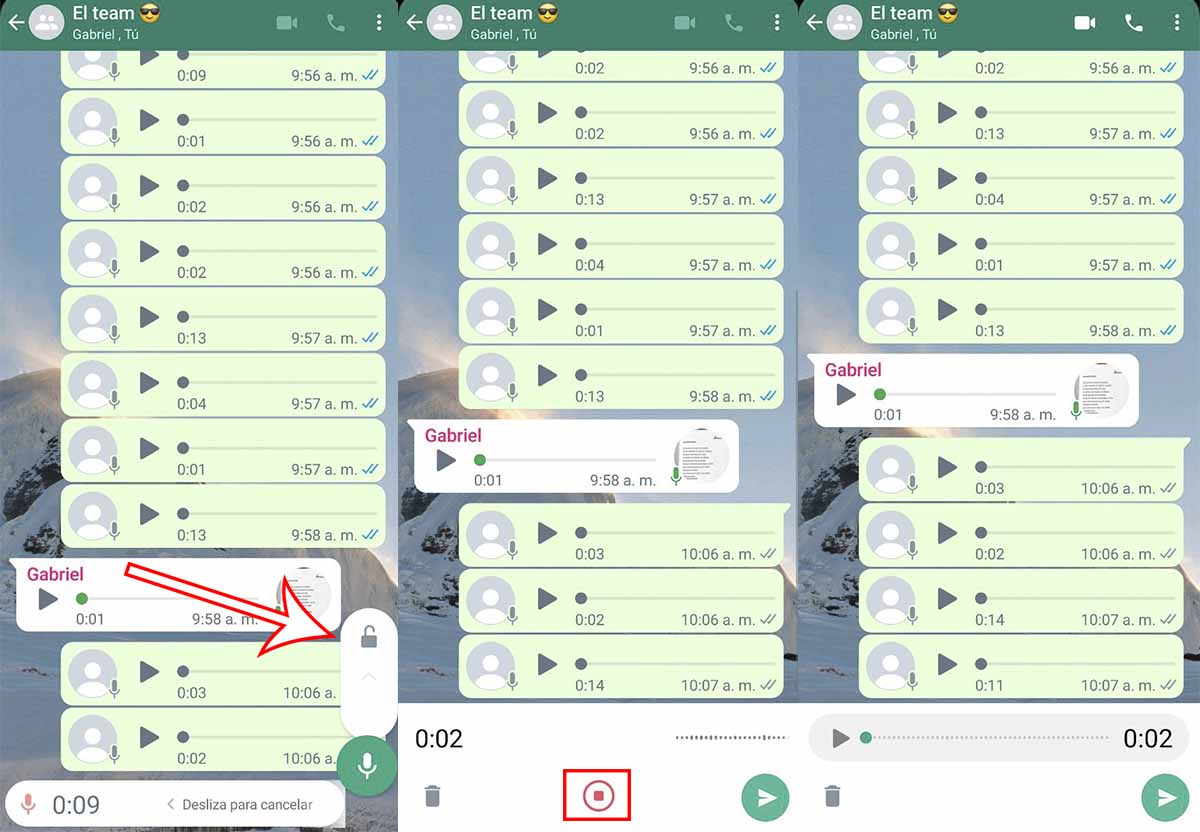 Escuchar audios en WhatsApp antes de enviarlos guía paso a paso