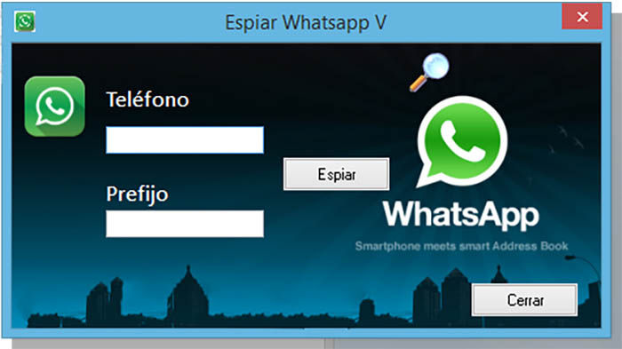 Espiar WhatsApp programa falso