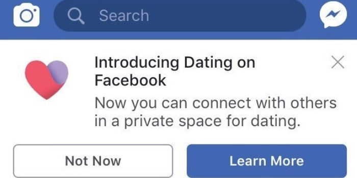 Facebook Dating contra Tinder
