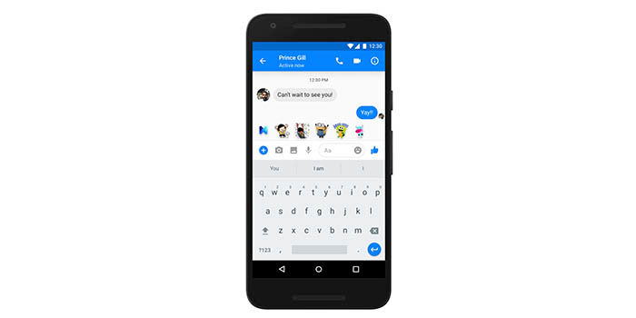 Facebook M funciona en Messenger