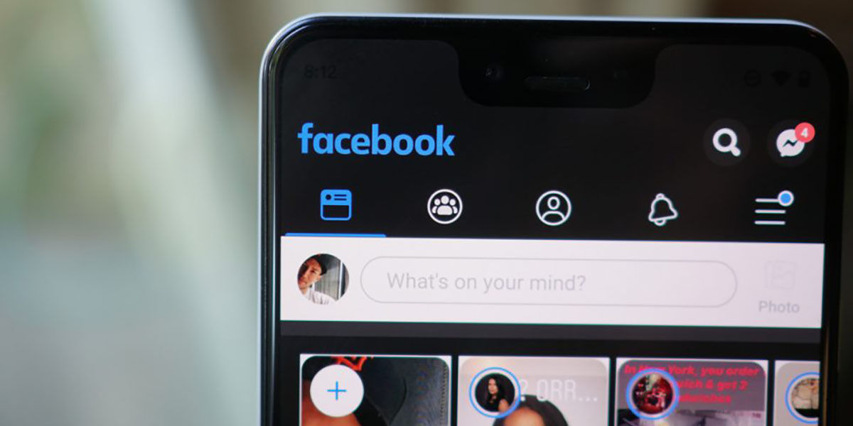 Facebook está probando el modo oscuro Android
