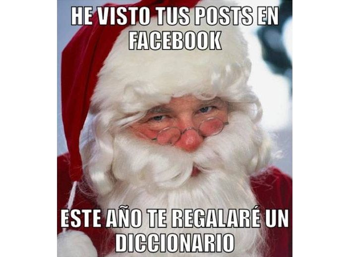 Facebook post Navidad