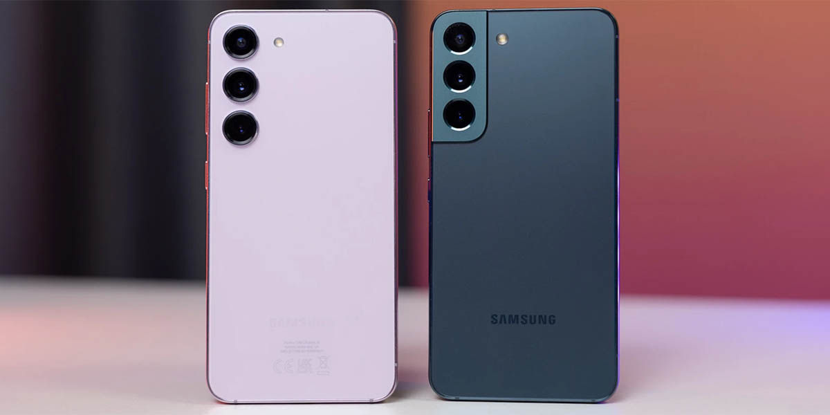 Ficha tecnica especificaciones Samsung Galaxy S23 vs Galaxy S22